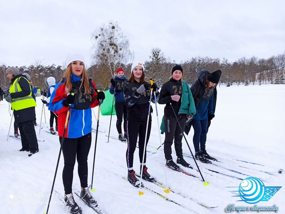4 февраля прошло первенство города Гродно по лыжным гонкам