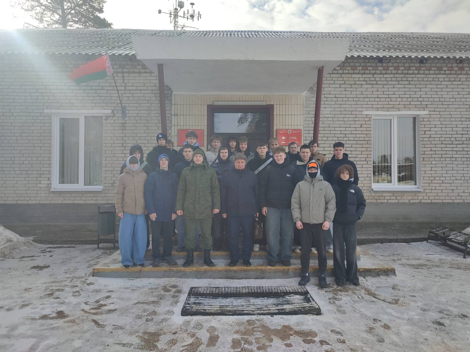 03 тс посетила военную часть 41756 Вооруженных сил РБ